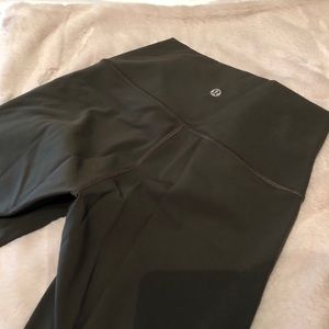 Brand new!! Dark green Lululemon leggings